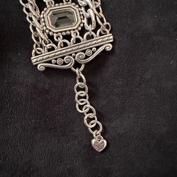 Brighton 🩶 “Le Ritz” Clear Swarovski Multi Strand Crystal Bracelet - Picture 5 of 8